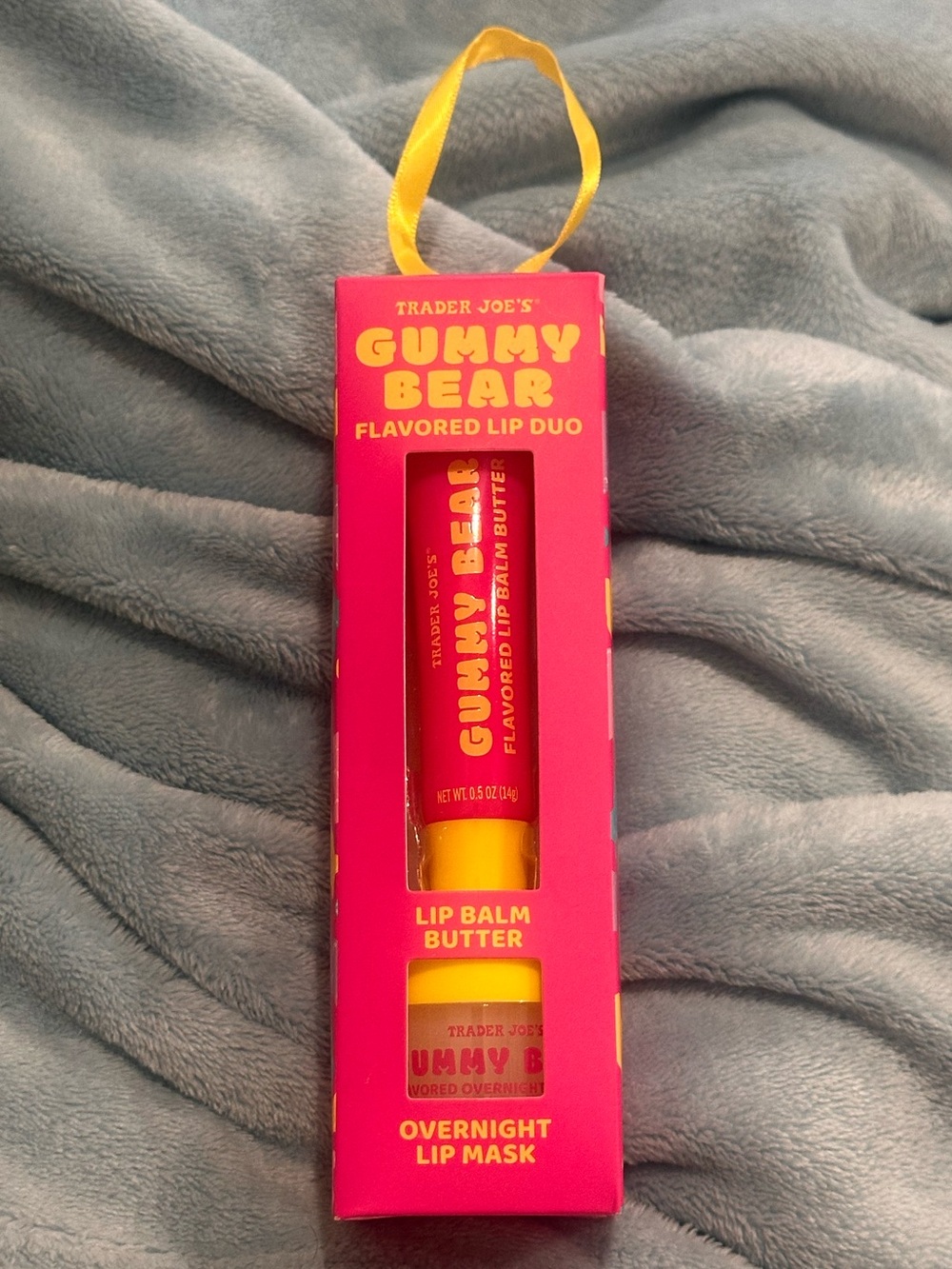 Kawaii Sweet LIMITED EDITION Joe's Gummy Bear Flavored Lip Duo UNICORN Pink